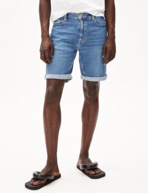 ARMEDANGELS NAAILO HEMP – Herren Jeans Shorts aus Bio-Baumwoll-Hanf Mix