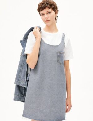 ARMEDANGELS NAAVA Damen Jeanskleid aus Bio-Baumwoll Mix