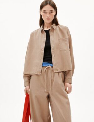 ARMEDANGELS NALAANI Damen Jeansbluse aus Bio-Baumwoll Mix