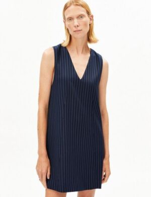 ARMEDANGELS PINSTRIPE PINAAFO Damen Webkleid aus TENCEL Lyocell Mix