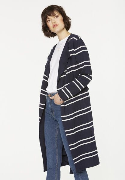 ARMEDANGELS SEVAAL STRIPES - Damen Longcardigan aus Bio-Baumwolle ARMEDANGELS SEVAAL STRIPES - Damen Longcardigan aus Bio-Baumwolle