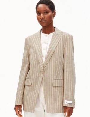ARMEDANGELS STRIPE MIKULAA Damen Blazer aus Bio-Baumwolle