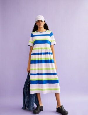 ARMEDANGELS TAAKYRA HORAACIOS - Damen Jerseykleid Loose Fit aus Bio-Baumwolle