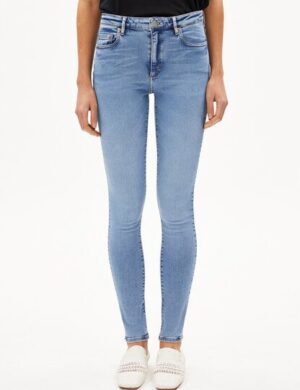 ARMEDANGELS TILLAA Damen Skinny Jeans Mid Waist Bio-Baumwoll Mix X-Stretch