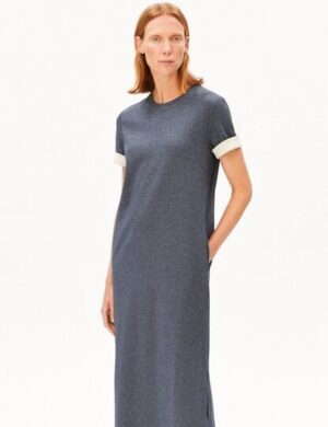 ARMEDANGELS UN-WASTED Damen Jerseykleid aus recyceltem Baumwoll Mix