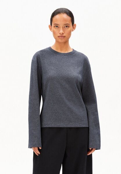 ARMEDANGELS UN-WASTED Damen Longsleeve aus recyceltem Baumwoll Mix ARMEDANGELS UN-WASTED Damen Longsleeve aus recyceltem Baumwoll Mix