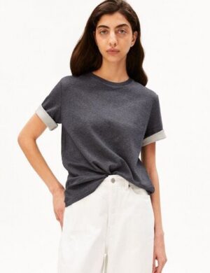 ARMEDANGELS UN-WASTED Damen T-Shirt aus recyceltem Baumwoll Mix