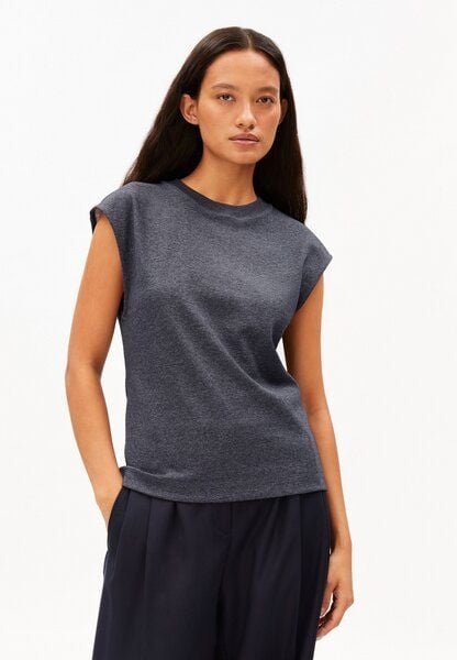 ARMEDANGELS UN-WASTED Damen Top aus recyceltem Baumwoll Mix ARMEDANGELS UN-WASTED Damen Top aus recyceltem Baumwoll Mix