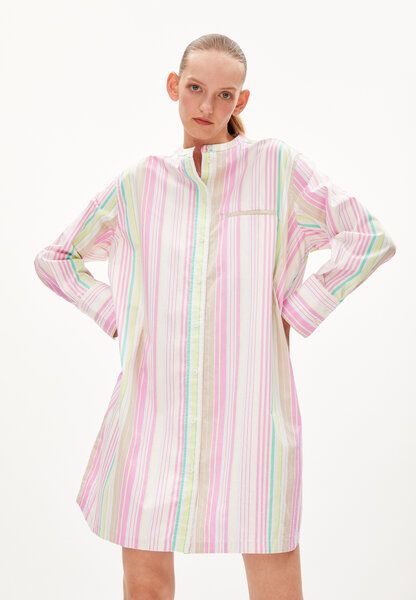 ARMEDANGELS VAAJA STRIPES - Damen Webkleid Relaxed Fit aus Bio-Baumwolle ARMEDANGELS VAAJA STRIPES - Damen Webkleid Relaxed Fit aus Bio-Baumwolle