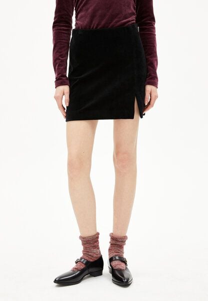 ARMEDANGELS VANJARAA VELVET Damen Jerseyrock aus Bio-Baumwoll Mix ARMEDANGELS VANJARAA VELVET Damen Jerseyrock aus Bio-Baumwoll Mix