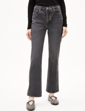 ARMEDANGELS VELAARI - Damen Jeans Flared Leg Mid Waist Ankle Bio-Baumwoll Mix Comfort-Stretch