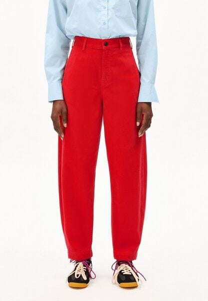 ARMEDANGELS WORKWEAR CANVAS BARREL Damen Stoffhose aus Bio-Baumwolle ARMEDANGELS WORKWEAR CANVAS BARREL Damen Stoffhose aus Bio-Baumwolle