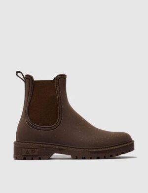 ASPORTUGUESAS vegane, wasserfeste Kork Chelsea Gummistiefel OAK