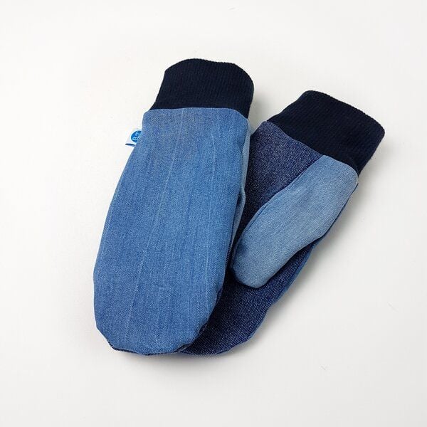 Bridge&Tunnel Handschuhe Denim blau Bridge&Tunnel Handschuhe Denim blau
