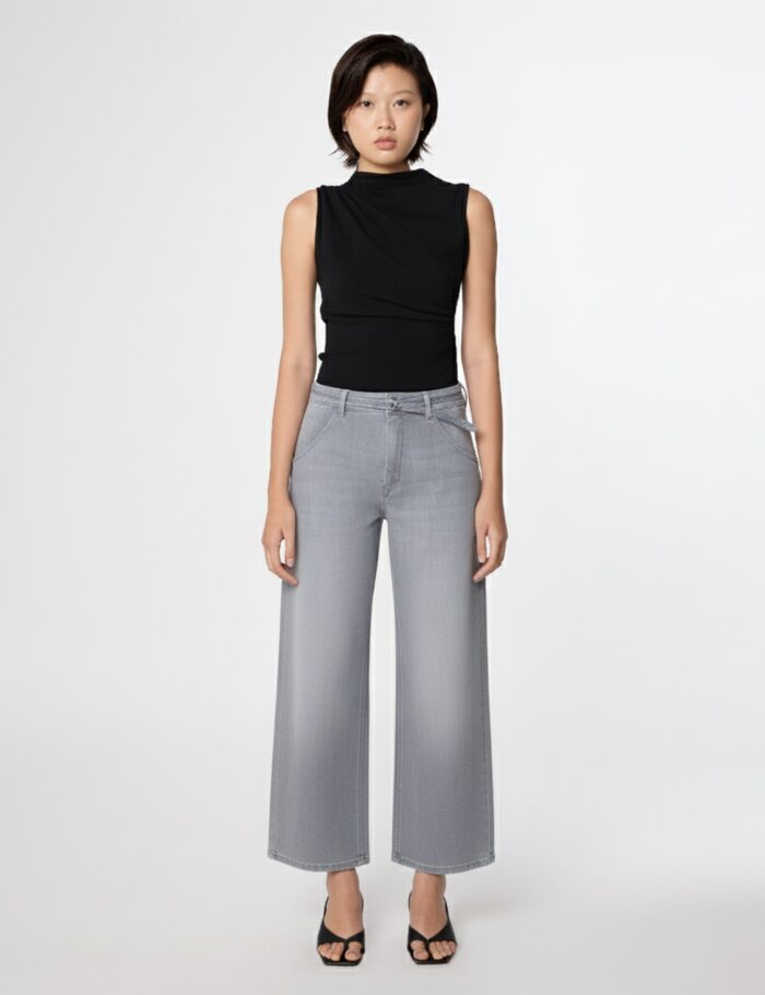 BLINK Wide Barrel Culotte Soft Denim