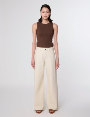 SUNNY Wide Leg Minimal Stretch
