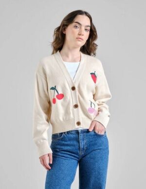 DEDICATED Cardigan Kanan Berries
