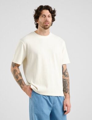 DEDICATED Herren T-Shirt aus Bio-Baumwolle – Danviken Waffle