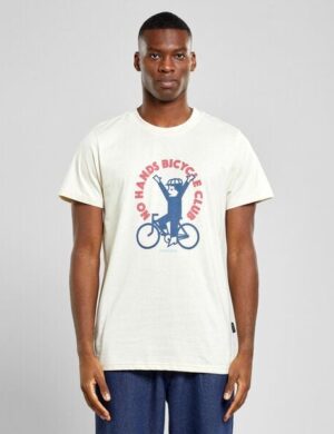 DEDICATED Herren T-Shirt No Hands – Oat White
