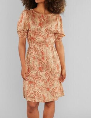 DEDICATED Kleid Karlsborg – Palm Leaves