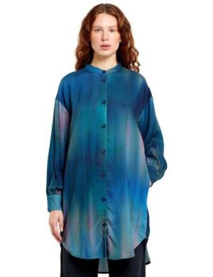 DEDICATED Shirt Ljunga Abstract Light Multi Color