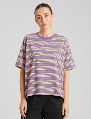 DEDICATED T-Shirt aus Biobaumwolle Vadstena - Retro Stripes