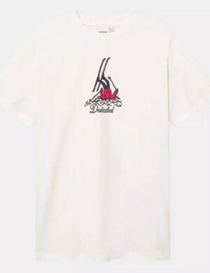 DEDICATED T-Shirt Stockholm – Fallen Skier – aus Bio-Baumwolle