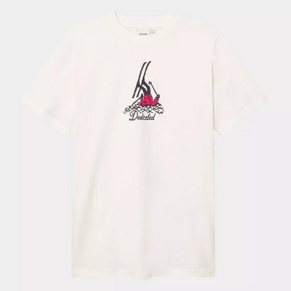 DEDICATED T-Shirt Stockholm - Fallen Skier - aus Bio-Baumwolle DEDICATED T-Shirt Stockholm - Fallen Skier - aus Bio-Baumwolle