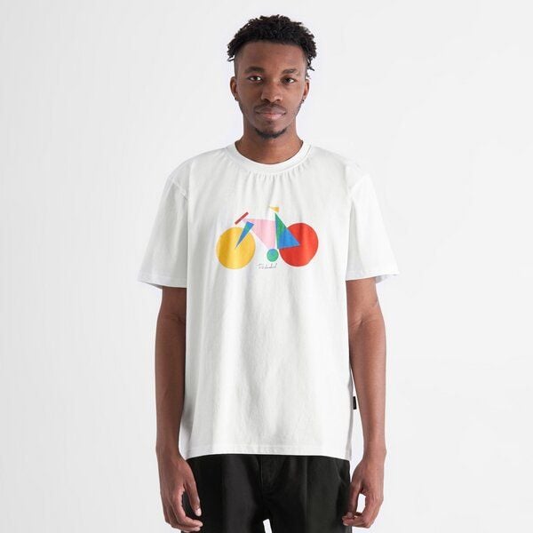 DEDICATED T-Shirt Stockholm - Paper Cut Bike - aus Bio-Baumwolle DEDICATED T-Shirt Stockholm - Paper Cut Bike - aus Bio-Baumwolle