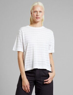 DEDICATED T-Shirt Vadstena Lace – White