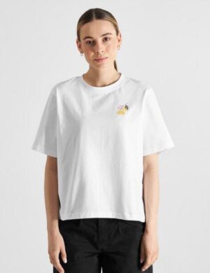 DEDICATED T-Shirt Vadstena Lemon Branch – White