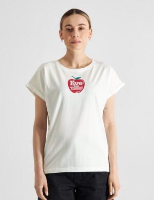 DEDICATED T-Shirt Visby Eve Was Framed – White