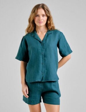 DEDICATED Torup Linen Bluse aus Leinen