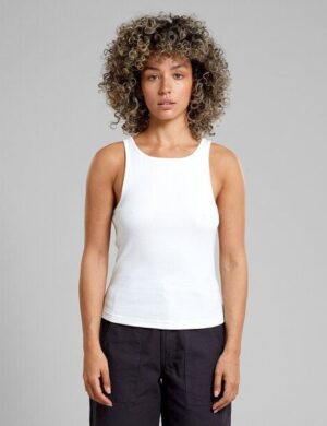 DEDICATED Valdermarsvik Ripped Top – White