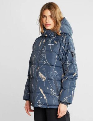 DEDICATED Wasserdichte Pufferjacke aus recyceltem Polyester – Boden