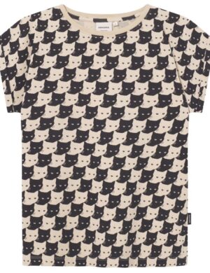 DEDICATED - Women's T-Shirt Visby Pepita Cats - T-Shirt