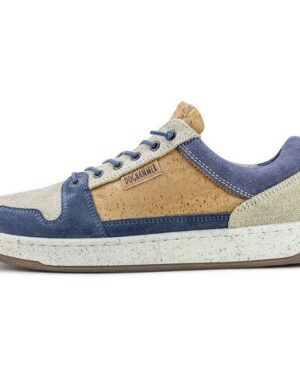 Doghammer Nachhaltiger Sneaker für Herren mit recyceltem Kork - Natural Commuter indigo