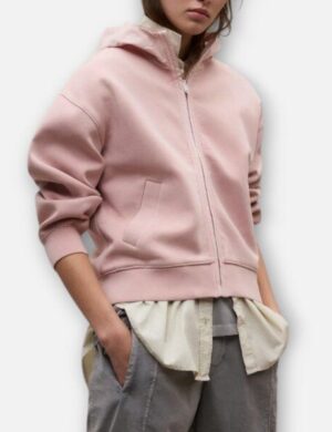 ECOALF Zip Hoodie aus 80 % Baumwolle