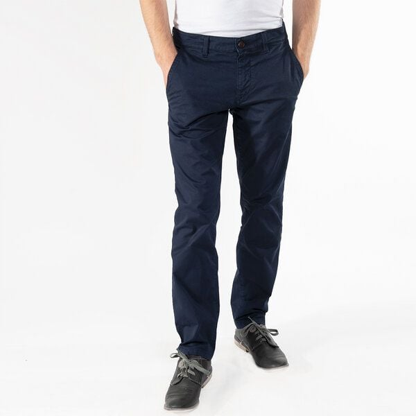 fairjeans Chino in dunkelblau aus Bio-Baumwolle, faire Hose, GOTS fairjeans Chino in dunkelblau aus Bio-Baumwolle, faire Hose, GOTS