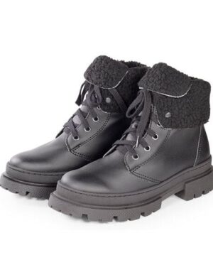 Fairticken Vegane gefütterte Stiefel BRAGA mit einstellbarer Stiefelhöhe