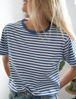 FUXBAU Gestreiftes Frauen T-Shirt