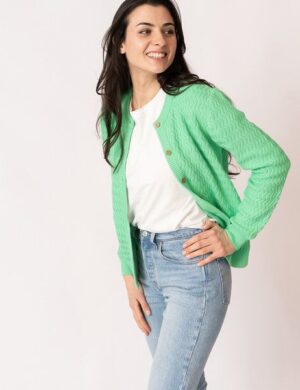 GARY MASH Cardigan Penny aus Biobaumwolle