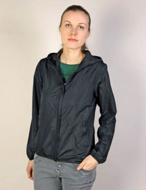 GARY MASH Damen-Windjacke Schwarz