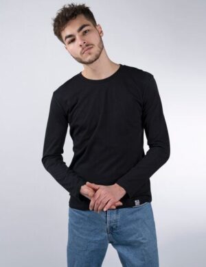 GARY MASH Langarmshirt aus Biobaumwolle