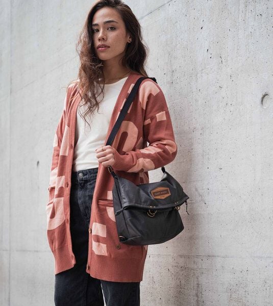 GARY MASH Oversize-Strickjacke Moline aus Biobaumwolle GARY MASH Oversize-Strickjacke Moline aus Biobaumwolle