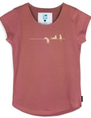 GARY MASH Shirt Asheville Katzen aus Bio-Baumwolle