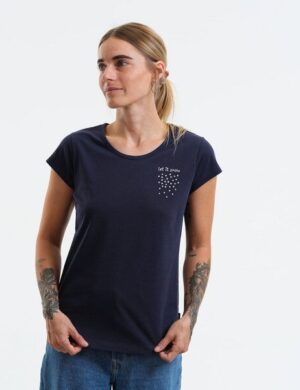 GARY MASH Shirt Asheville let it snow aus Bio-Baumwolle