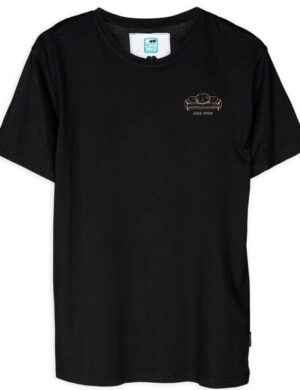 GARY MASH Shirt Couch Potato Miniprint aus Biobaumwolle