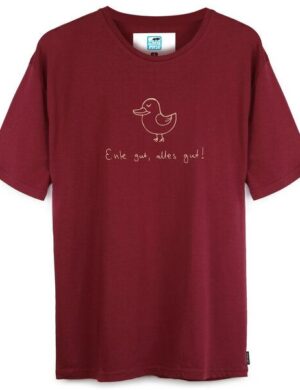GARY MASH Shirt Ente gut, alles gut aus Bio-Baumwolle