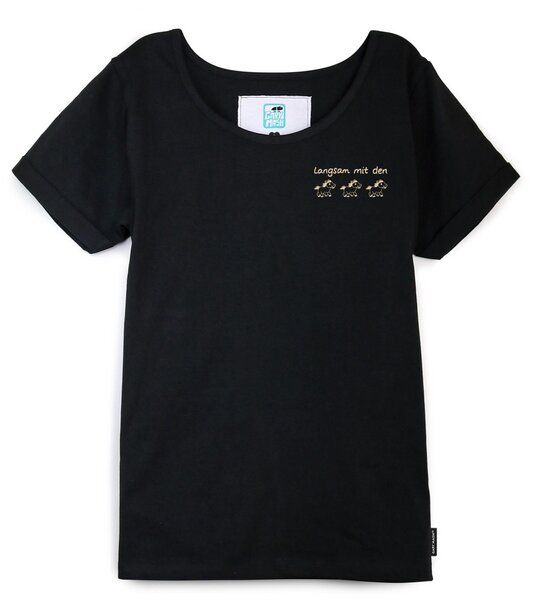 GARY MASH Shirt Taylor Langsam mit den Pferden aus Biobaumwolle GARY MASH Shirt Taylor Langsam mit den Pferden aus Biobaumwolle